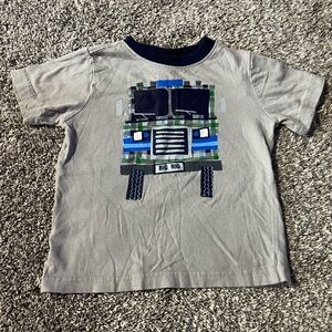 Gymboree Gray T-Shirt with Semi Design